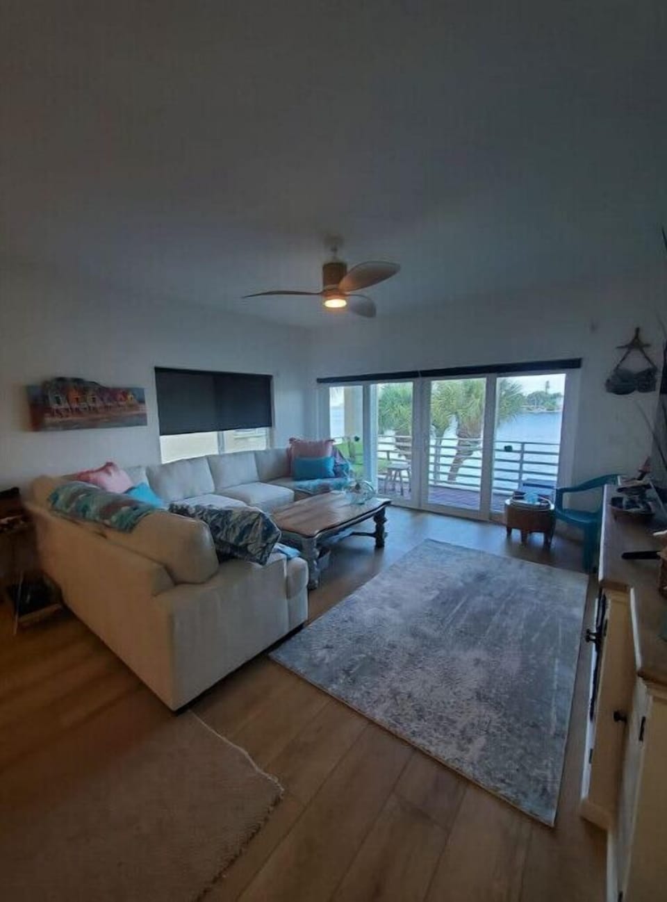 Large open concept Living Room on 2nd floor (Main level) Oversized sectional.
