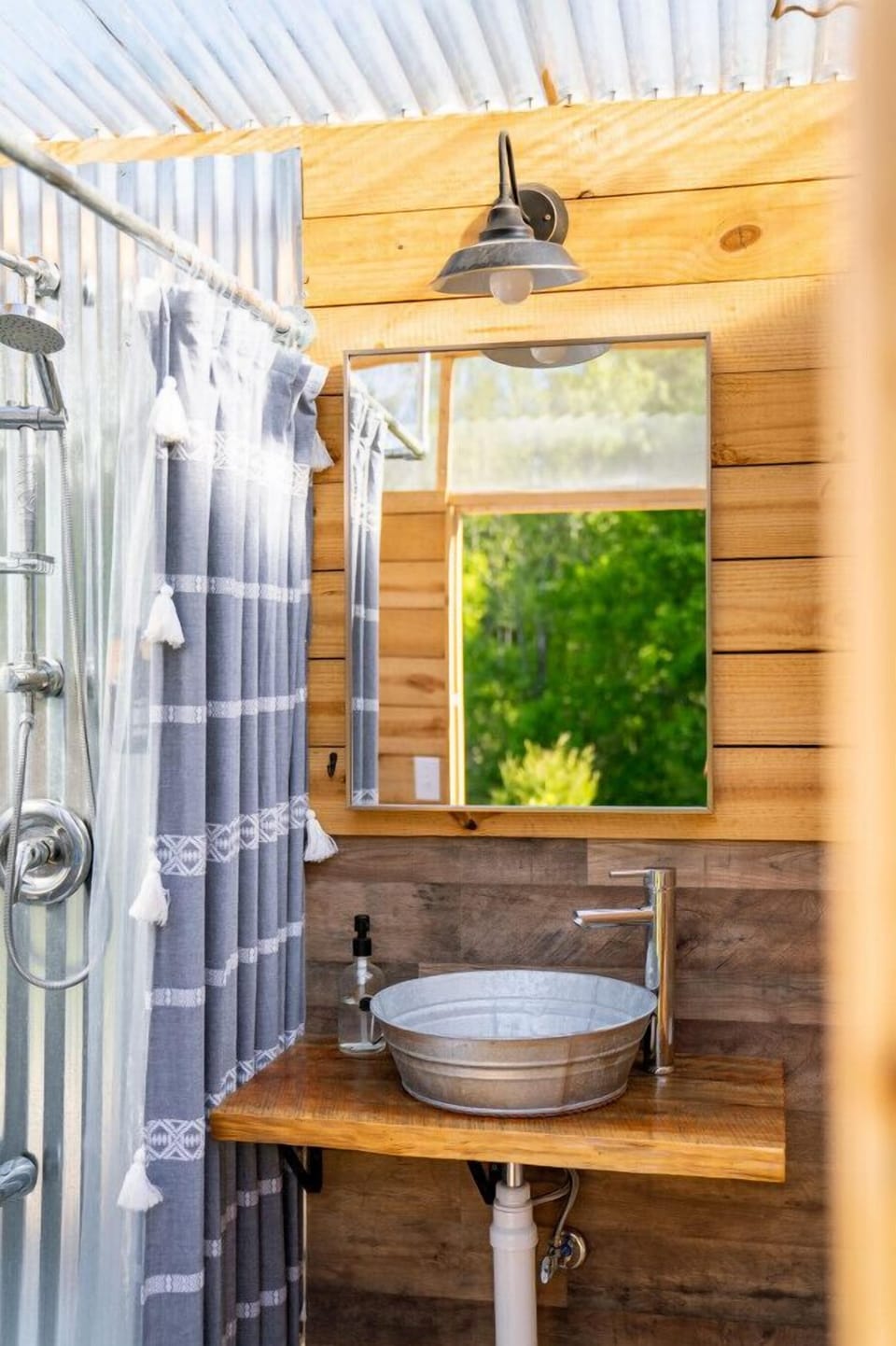 Guests have raved about the glamping shower and we think you will love it too!