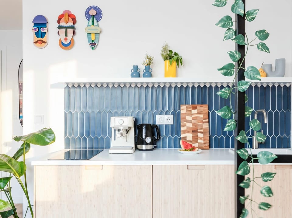 Kitchen is fully equipped with everything you need for basic cooking - please, see the list of amenities