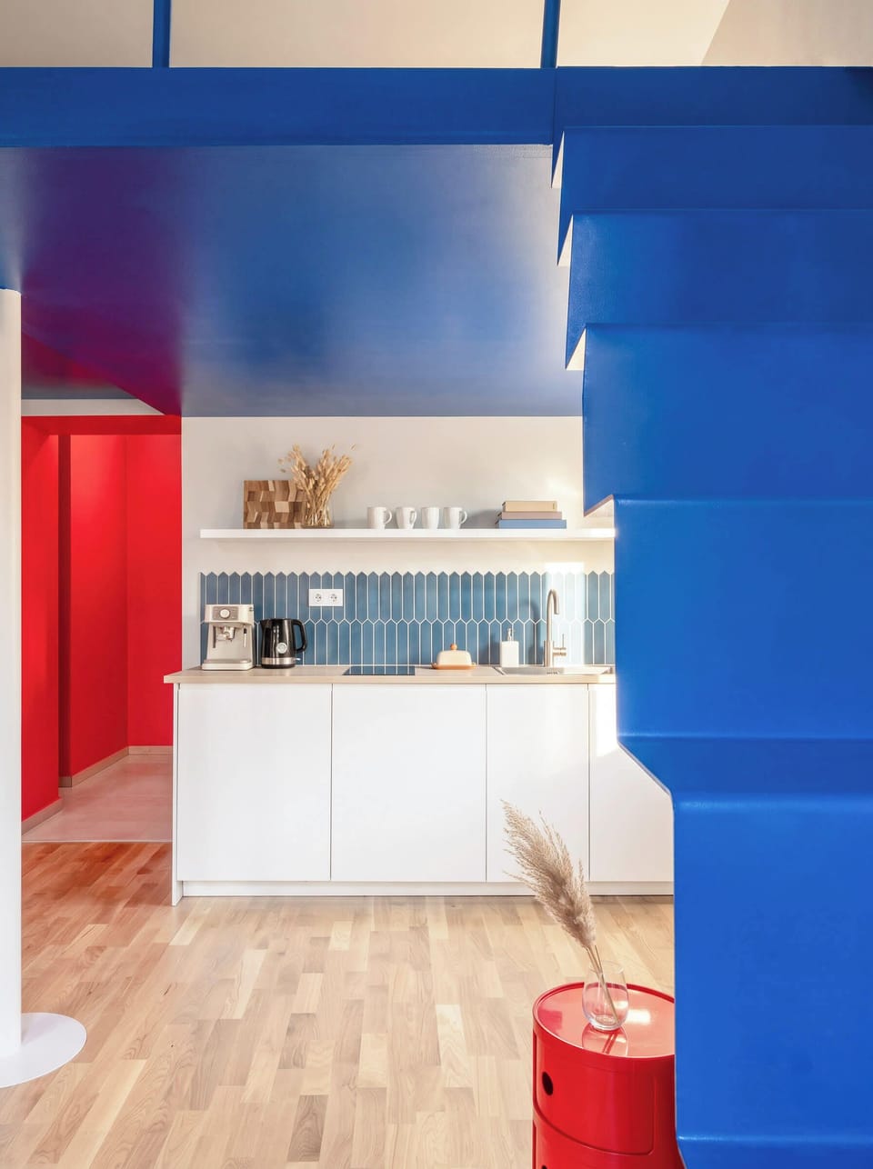 Kitchen is fully equipped with everything you need for basic cooking - please, see the list of amenities