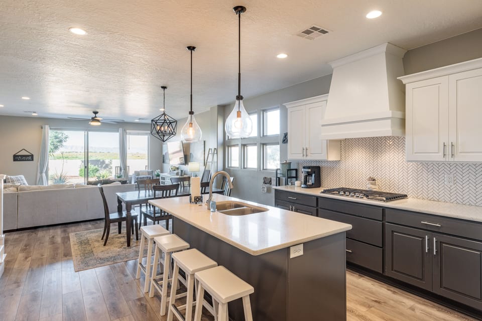 Kitchen Island View