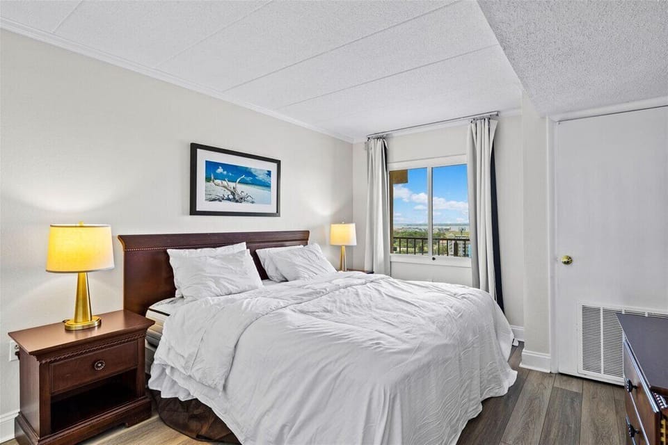 The Bedroom is sure to be a Peaceful Retreat!