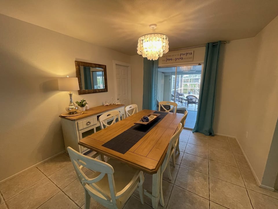 Nice large dining area
