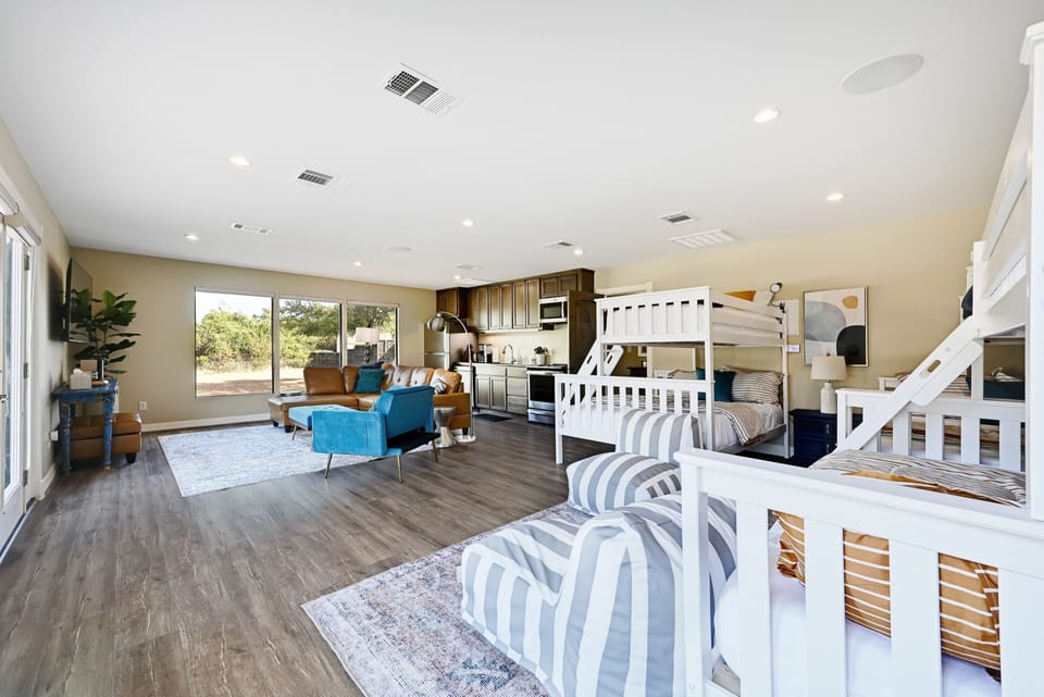 Bunkhouse with Living Area and Kitchen