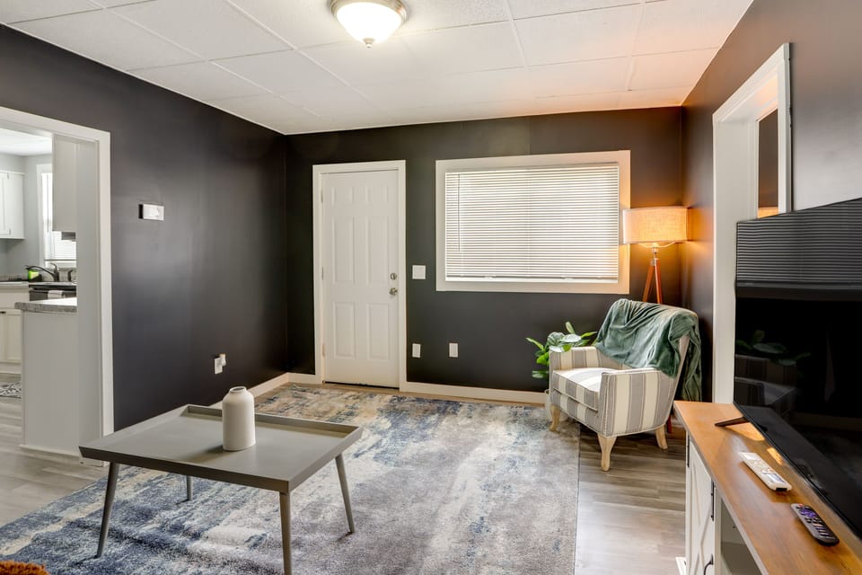 Living Room | Smart TV | Window A/C Units