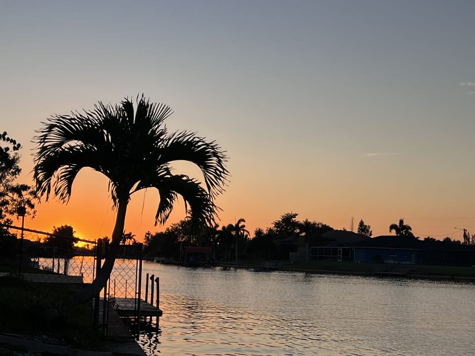 Sunset from the Dock