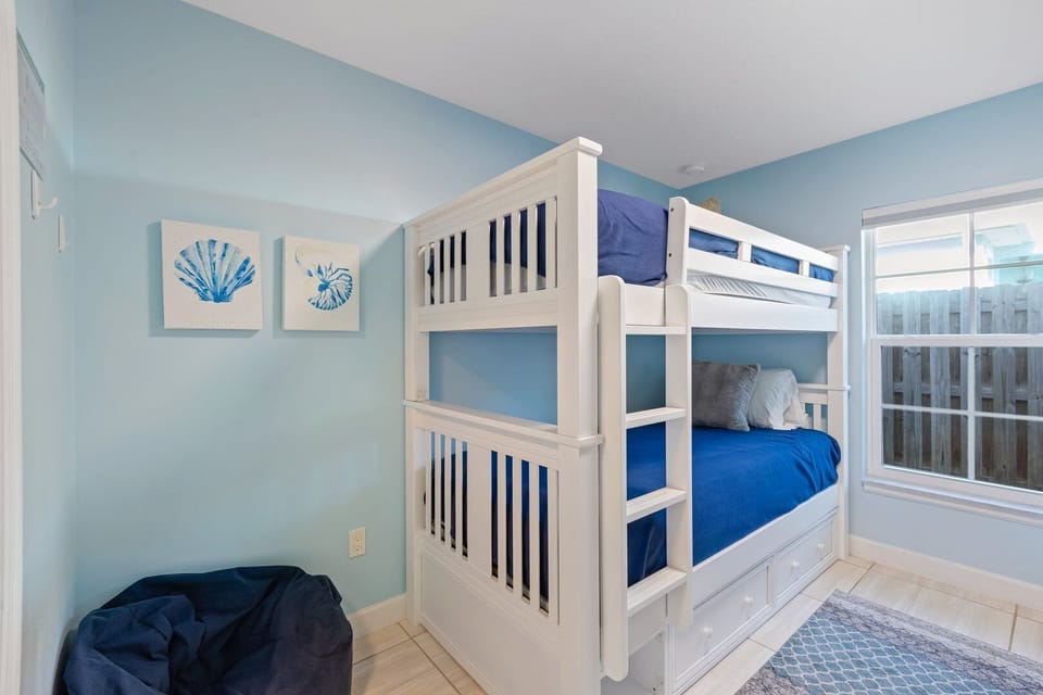 Guest Bedroom with bunk beds