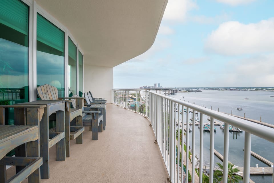 Caribe Resort B704 Balcony View