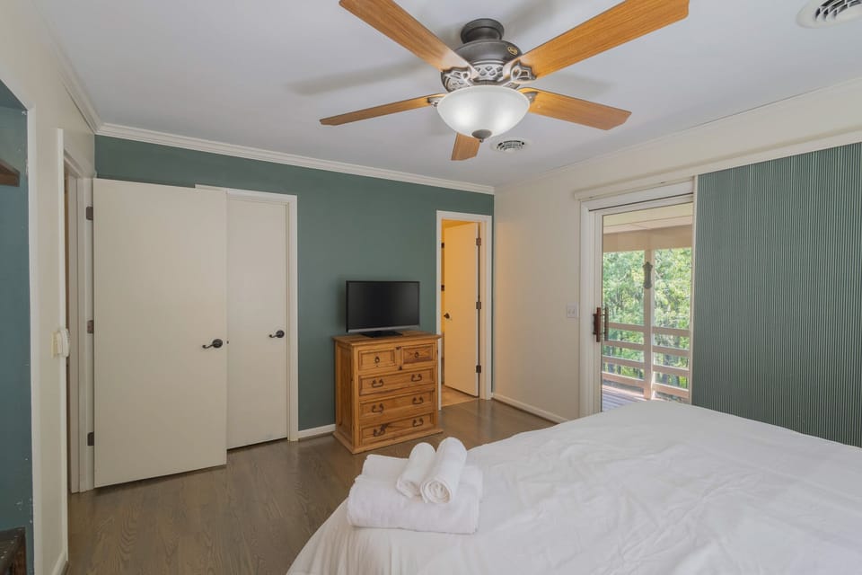 Master Bedroom with great view