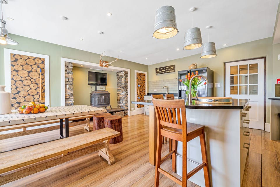 A party kitchen.