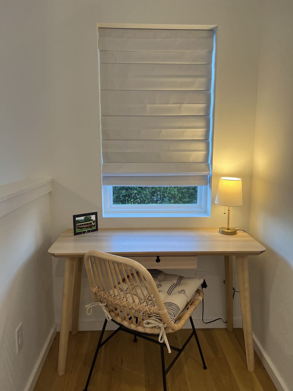 Second floor master bedroom Dedicated workspace