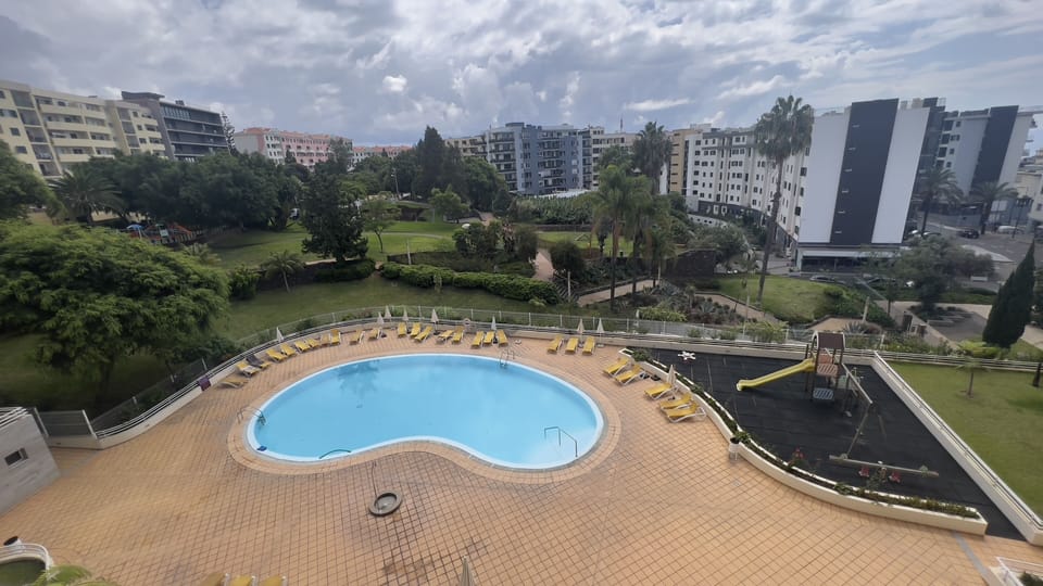 piscina, vista da varanda