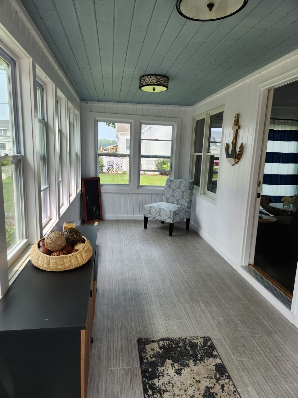 Bright front entryway