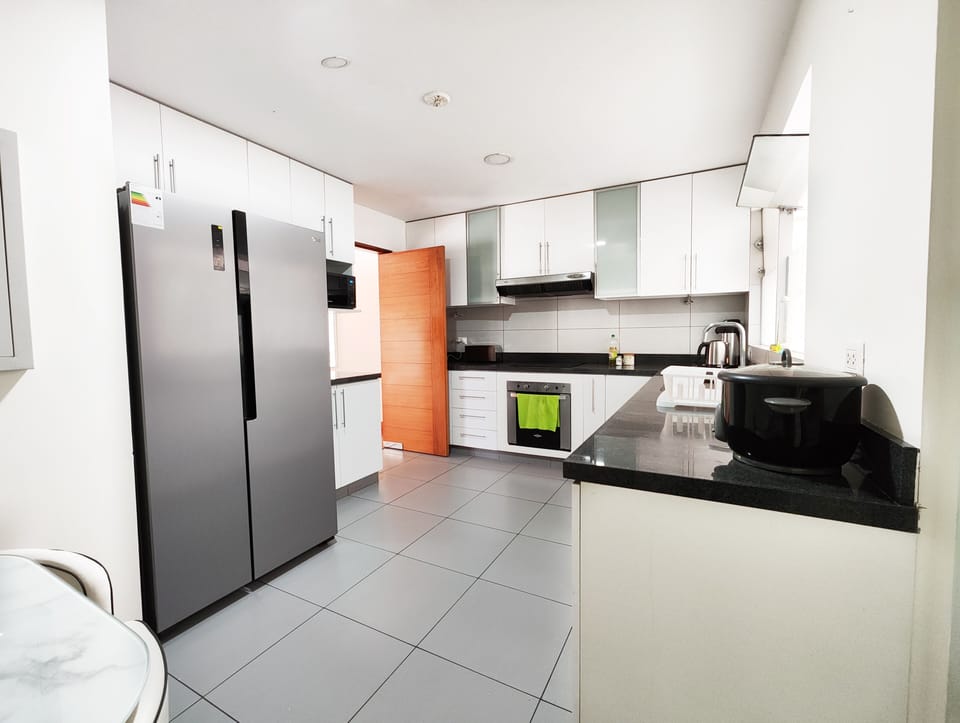 Fully equipped kitchen with all essentials