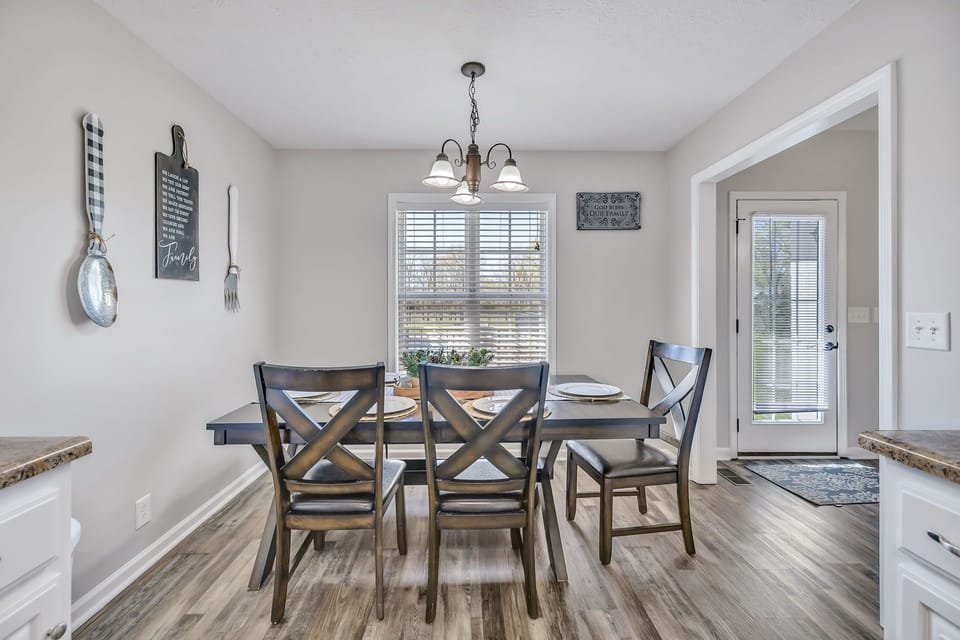 Dining area.