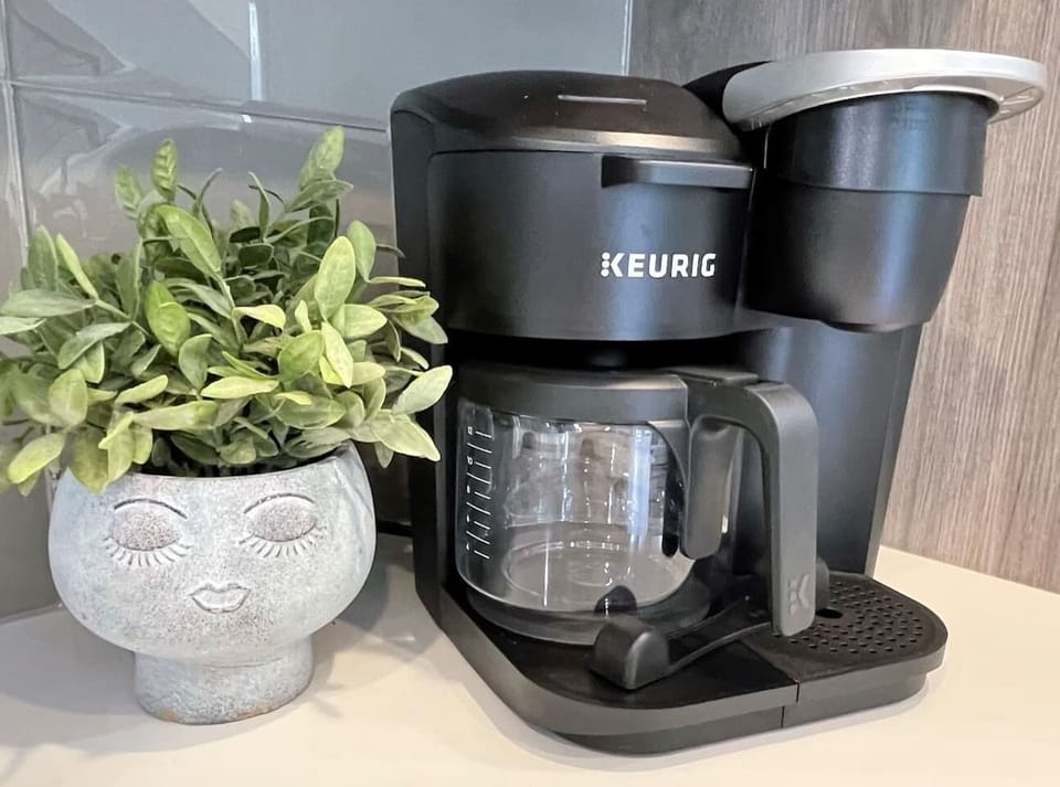 Keurig K-Duo Coffee Maker & Complimentary Starbucks Coffee Pods