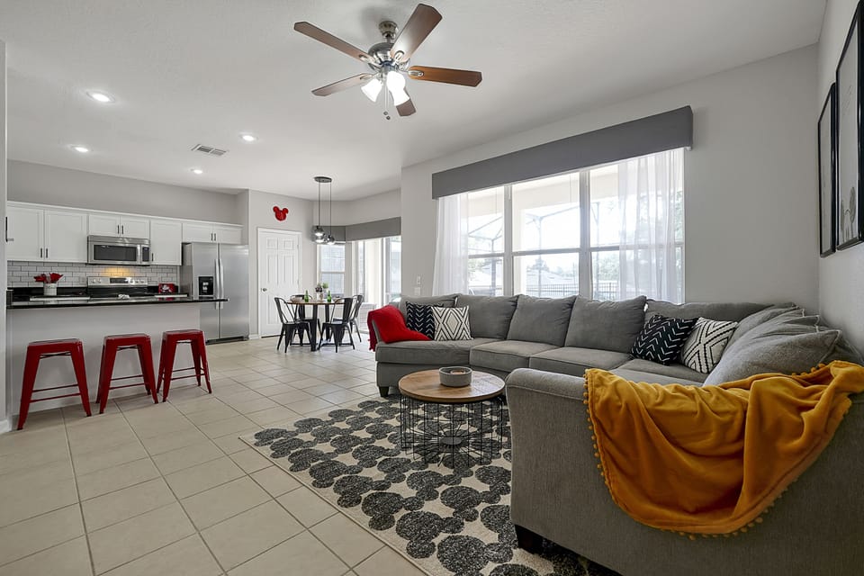 No need for anyone to feel left out- now everyone can enjoy each other’s company whether prepping a meal in the updated kitchen, eating a snack at the bar or dining nook, or lounging in the family room.