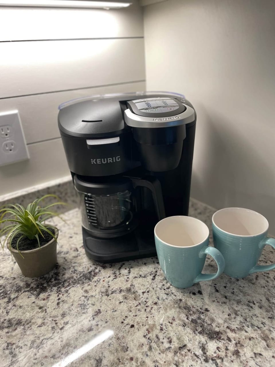 Bring your k-cups or your ground coffee - you can brew both!