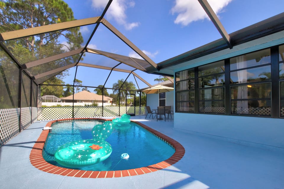 Float your troubles away and enjoy the day in the pool and a poolside BBQ.