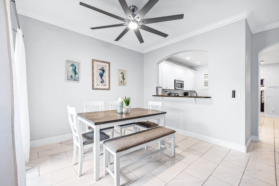 Dining room table.