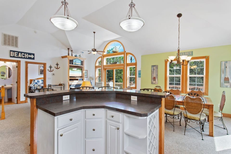 View from kitchen
