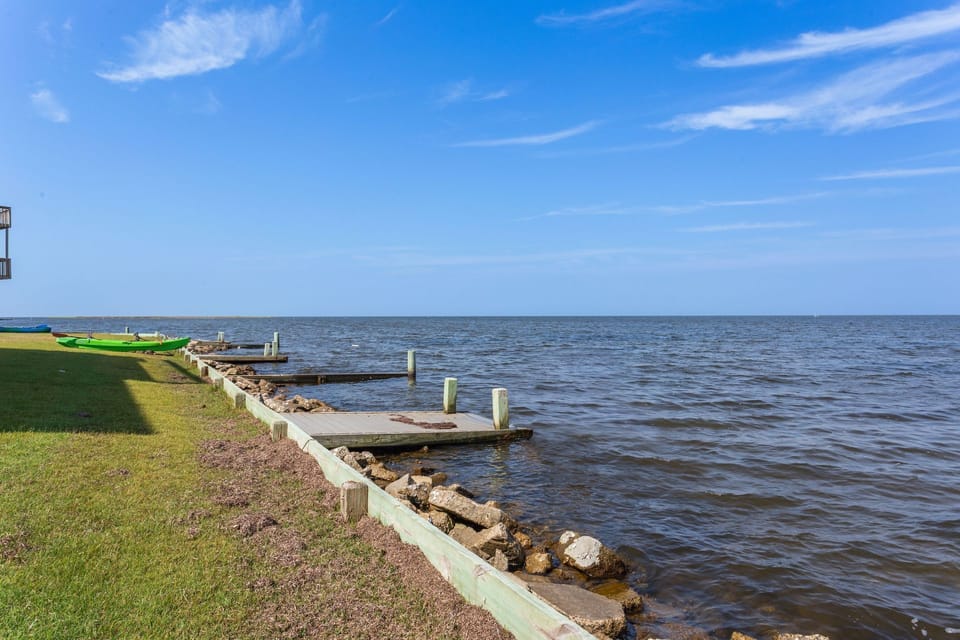 Water sports community access to water.