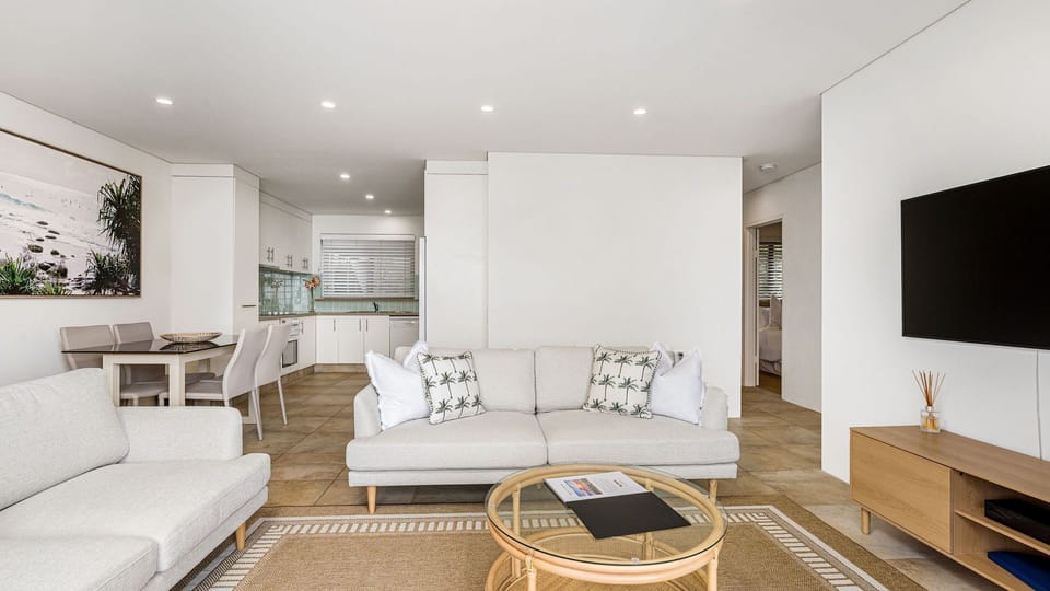 Open plan, living, dining and kitchen