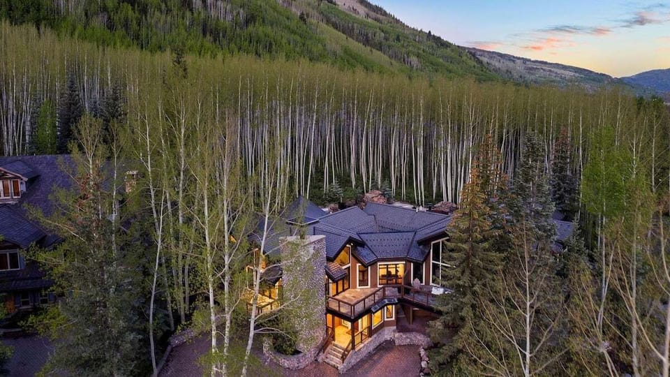 Privacy with an aspen glade in your backyard!