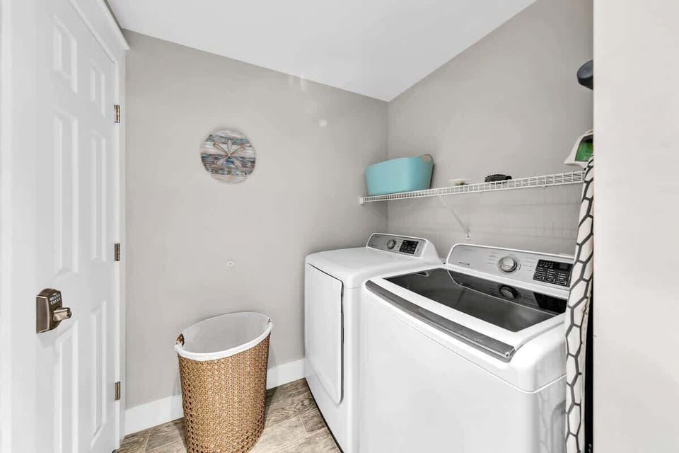 Smart Laundry Room Inside the Condo!