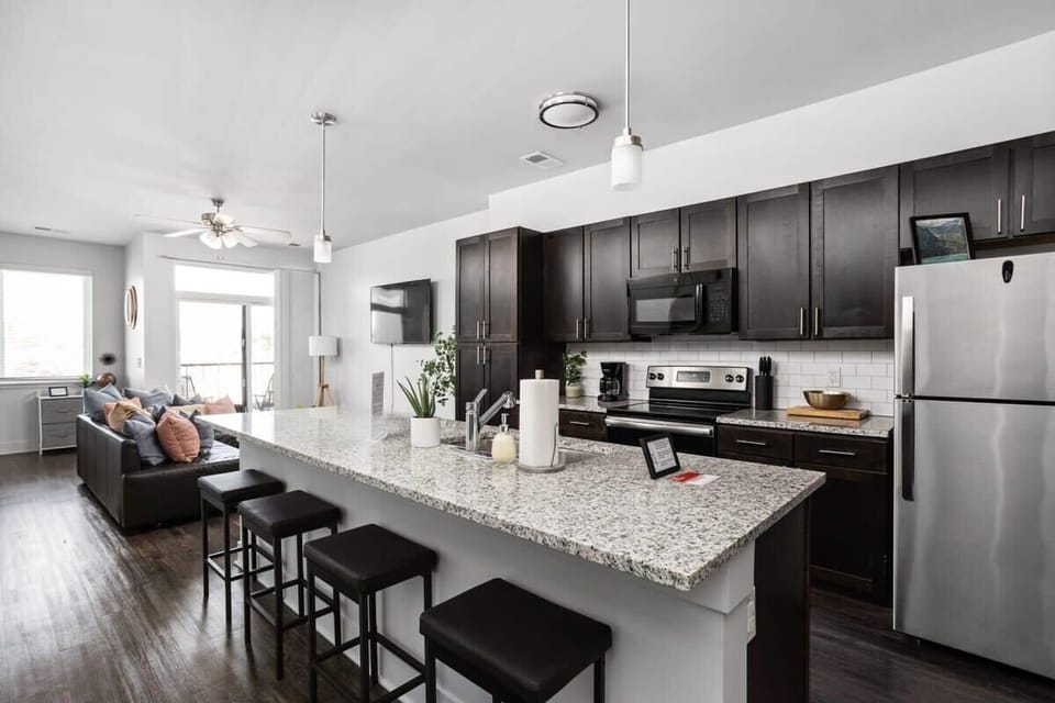 Fully equipped kitchen