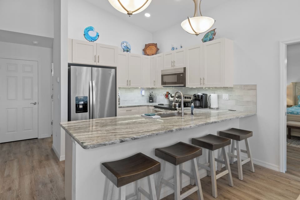 Fully equipped kitchen