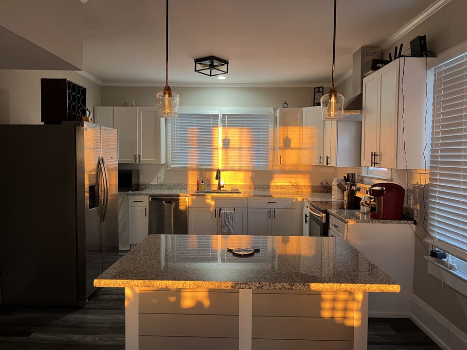Sunset glow