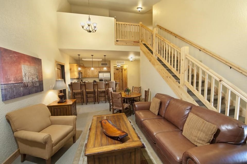 The loft suite offers a little extra space