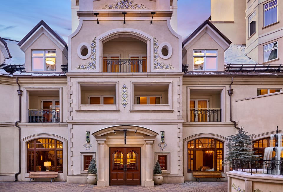 Enjoy an evening stroll around the beautiful property.