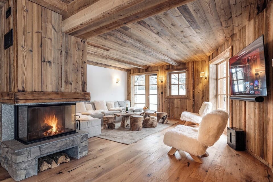 Cozy up by the inviting fireplace, the perfect spot for warm and memorable evenings.