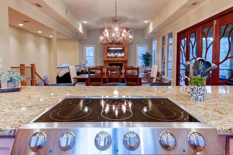 Spacious open floor plan  