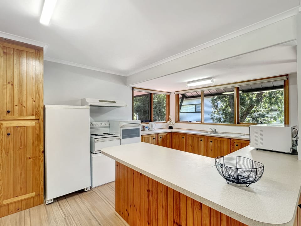 Fully equipped kitchen for all your culinary needs.
