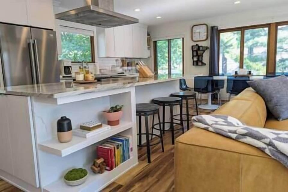 Lots of natural light throughout the home.