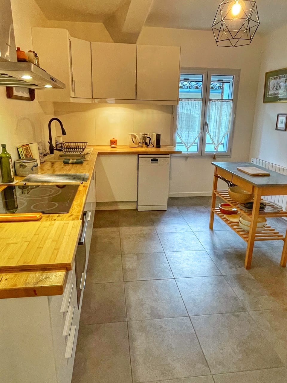 Kitchen with pantry