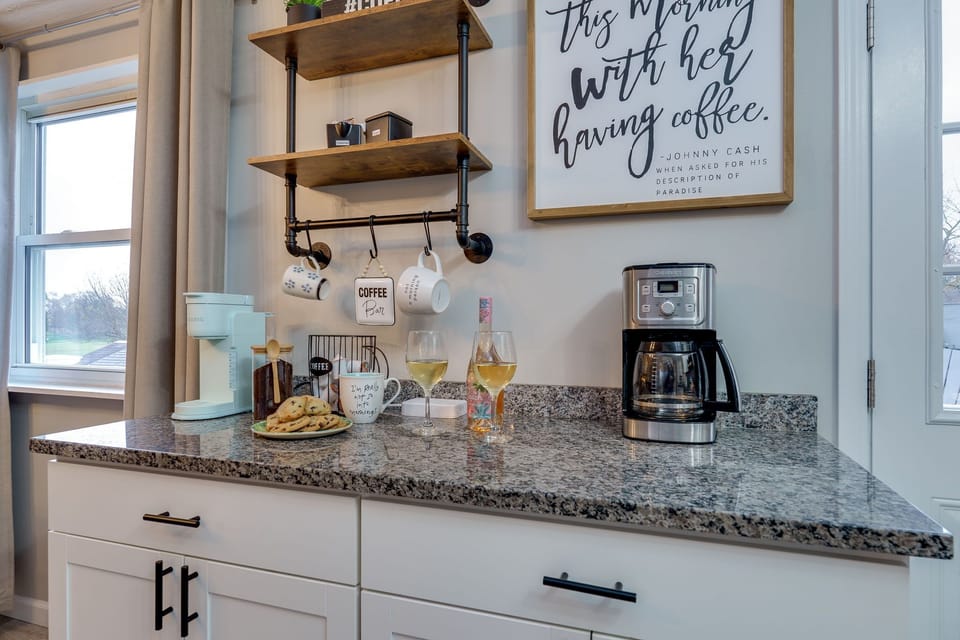 Whip up your favorite coffee in the morning to dinner at night, it's all ready for you!