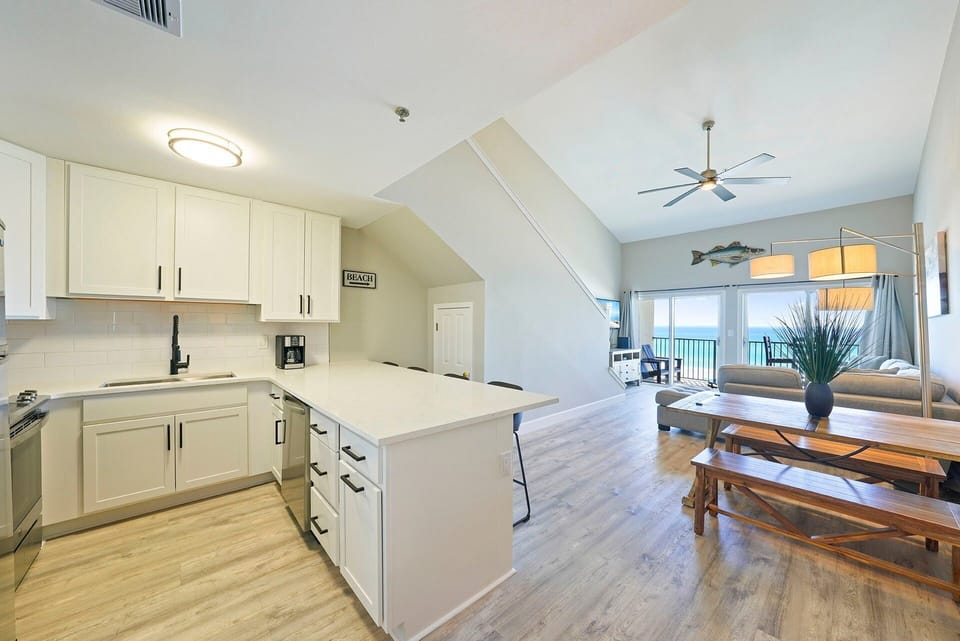 Windancer 403 - Adorable Oceanfront Condo with Beach Views from Balcony, Community Pool and Beach Access in Miramar Beach, Florida - Bliss Beach Rentals