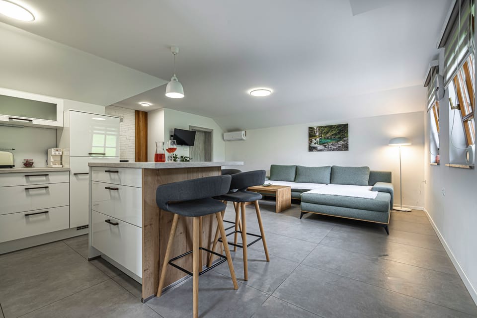 Living and dining room