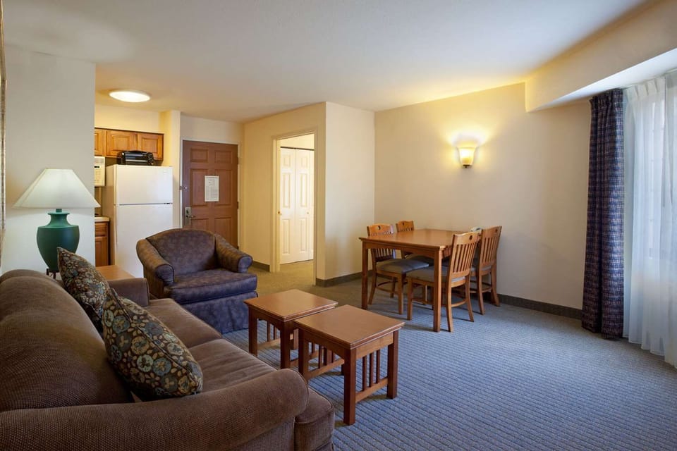Gather for dinner and conversation in the cozy dining nook.