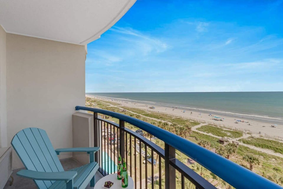 Take in breathtaking ocean views from your private balcony—perfect for morning coffee, sunset wine, or simply unwinding in the sea breeze from the comfort of your cozy Adirondack chair.