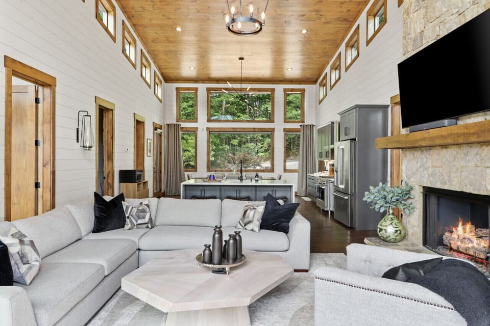 Open concept main level living area