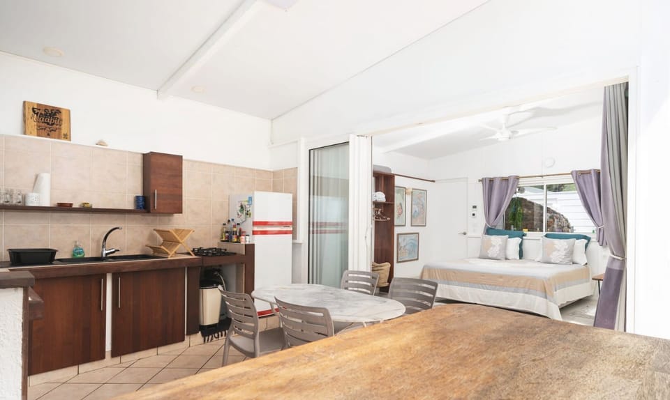 Functional kitchen with open living layout