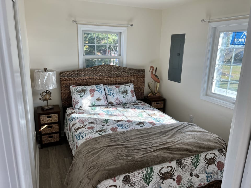Right bedroom with views of the Choptank