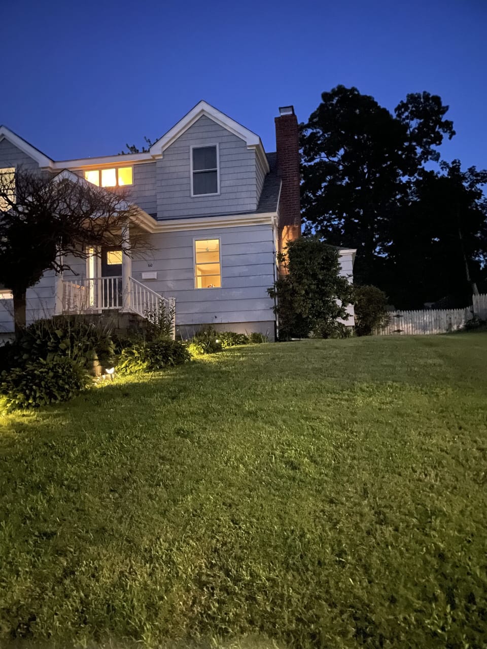 Front yard view
