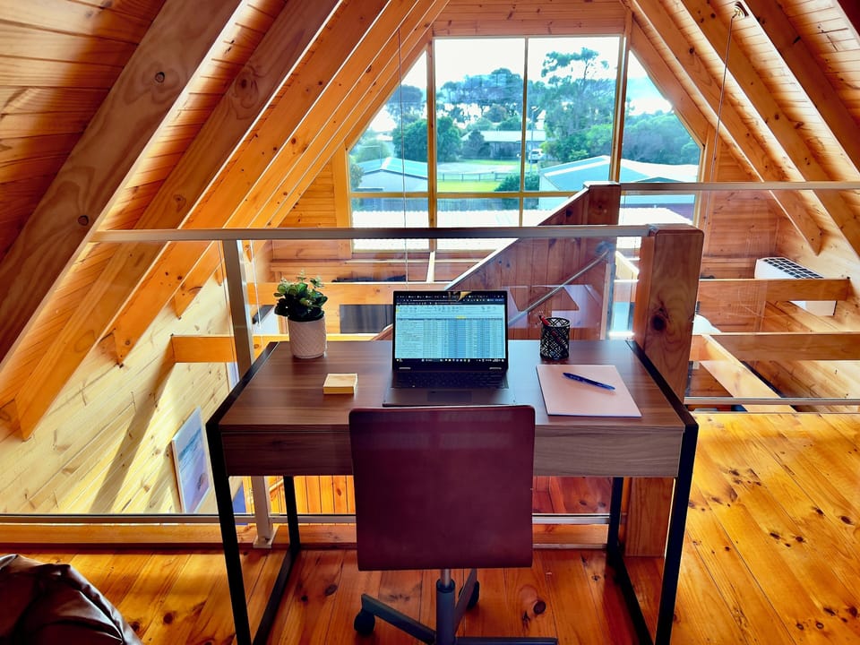 Dedicated workspace with a view.