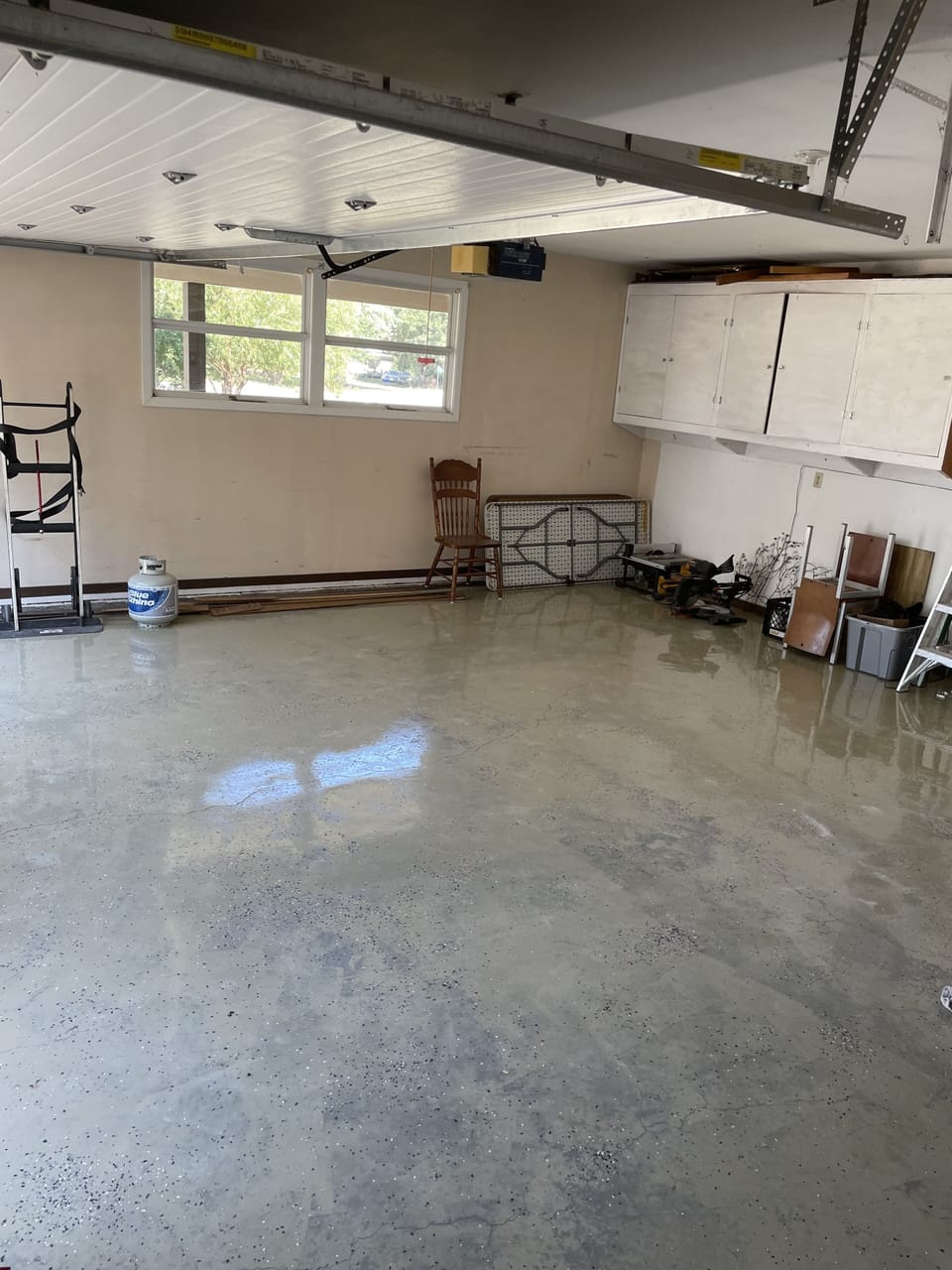 Double Car attached garage. 
